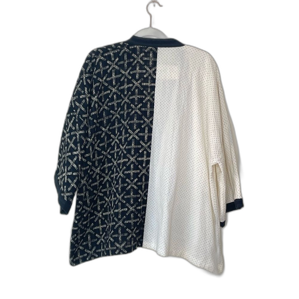 Cupcake International Patchwork Kimono Jacket Bla… - image 2